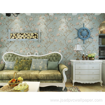 Mediterranean style non-woven wallpaper